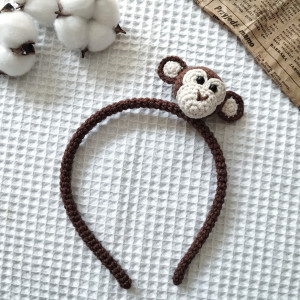 opaska do włosów małpka, małpa