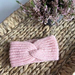 Opaska - jasny róż