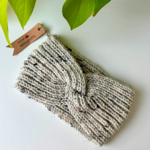 Opaska - szary melanż