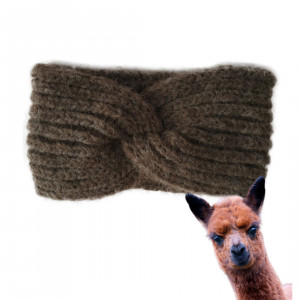 Opaska z alpaki i wełny merino – ciepła, lekka, niegryząca, naturalna