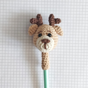 ozdoba na ołówek jeleń, jelonek