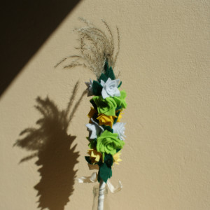 palma wielkanocna/dekoracja całoroczna filcowa