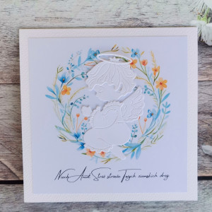 Pamiątka chrztu świętego handmade