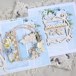 Pamiątka chrztu w pudełku 390
