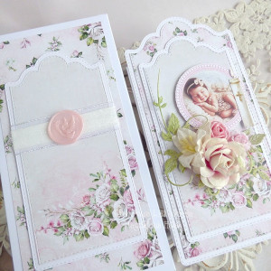 Pamiątka chrztu w pudełku 396