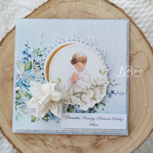 Pamiątka Komunii Świętej kartka 1