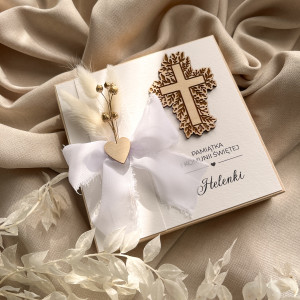 Pamiątka Pierwszej Komunii Świętej - drewniana nr 10