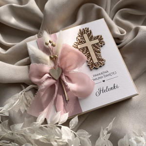 Pamiątka Pierwszej Komunii Świętej - drewniana nr 7