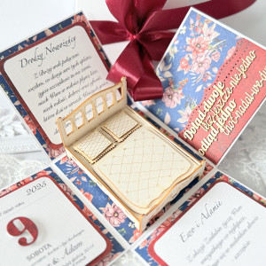 Pamiątka Ślubu - Małżeńskie łoże (EBŚ01)