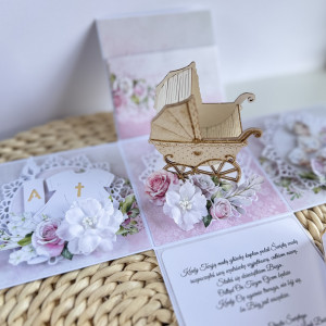 Pamiątka z okazji Chrztu Świętego dla dziewczynki