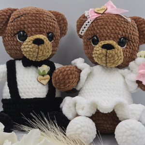 Para Młoda, ślubne misie, prezent ślubny