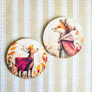 Para podkładek - Miodowa przygoda