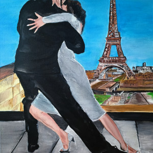 Paryskie Tango  60x80 cm