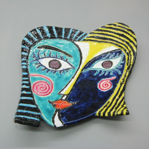 Patera „Twarz Kubistyczna"
