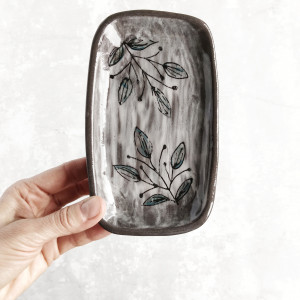 Paterka z motywem roślinnym