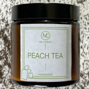 Peach Tea - świeca sojowa 120 ml
