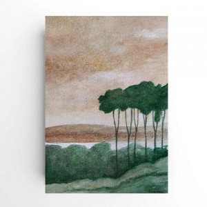 Pejzaż 3-akwarela formatu -A5.