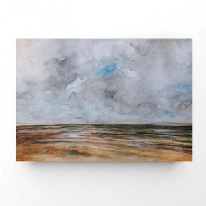 Pejzaż 4-akwarela formatu -A4.