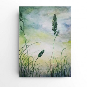 Pejzaż 80-akwarela 24/18 cm.