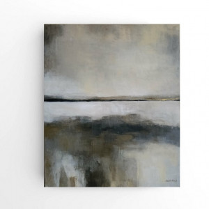 Pejzaż abstrakcyjny  - obraz akrylowy 60/50 cm