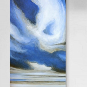 Pejzaż   -obraz akrylowy 80/40 cm