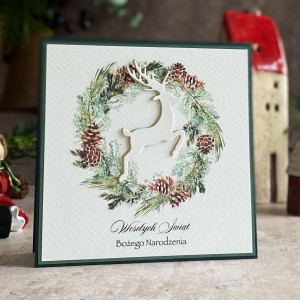 Personalizowana kartka na Boże Narodzenie, BN 10E
