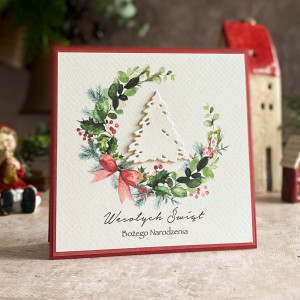 Personalizowana kartka na Boże Narodzenie, BN 20C