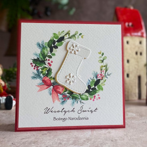 Personalizowana kartka na Boże Narodzenie, BN 20D