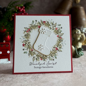 Personalizowana kartka na Boże Narodzenie, BN 23