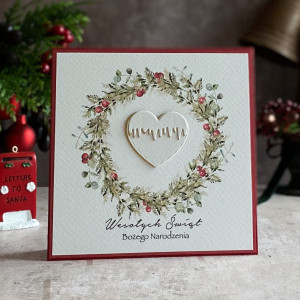 Personalizowana kartka na Boże Narodzenie, BN 23D