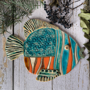 Piękna kolorowa RYBA XL