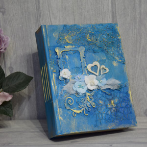 Piękny niebieski pamiętnik, księga gości, album