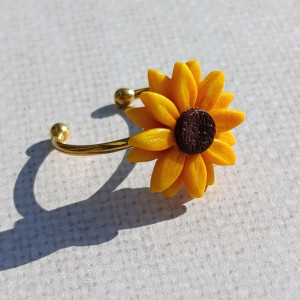 Pierścionek  słonecznik