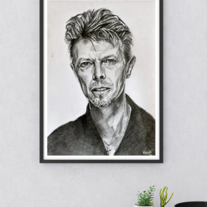PLAKAT A3 - DAVID BOWIE - SERIA "IKONY"