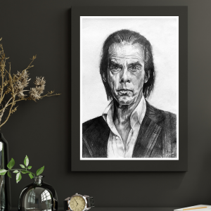 PLAKAT A3 - NICK CAVE - SERIA "IKONY"