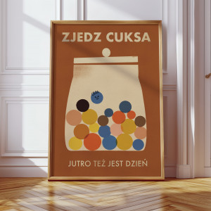 Plakat cukierki