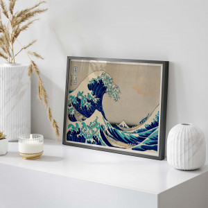 Plakat - Hokusai, Wielka fala w Kanagawie 8-2-0022