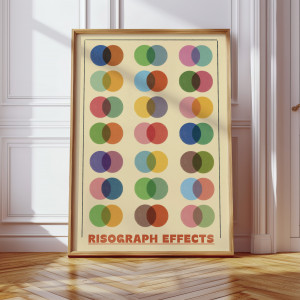 Plakat Risograf