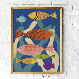 Plakat Ryby