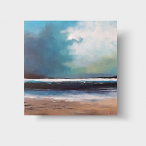 Plaża - obraz akrylowy 60/60  cm