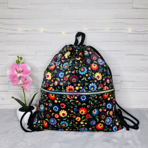 Plecak Worek 2 Handmade Damski Lekki Pojemny | Polska