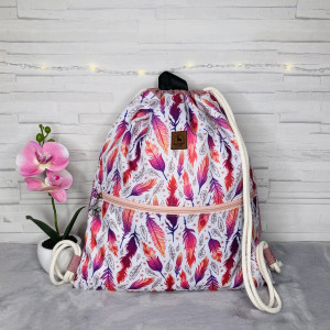 Plecak Worek 7 Handmade Damski Lekki Pojemny | Polska