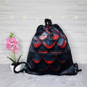 Plecak Worek Handmade Damski Lekki Pojemny | Polska