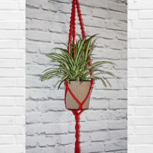 Pleciony kwietnik AG28