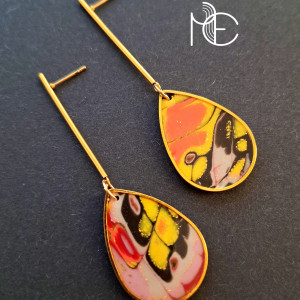 płomień matererii no1 - kolczyki