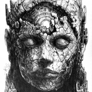 Po drugiej stronie czasu  *rysunek piórkiem