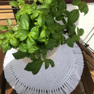 Podkładka na stół , boho,okrągła podkładka.