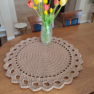 Podkładka szydełkowa ze sznurka 75cm