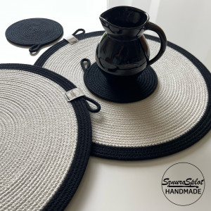 Podkładki sznurkowe 4 szt