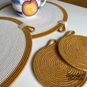 Podkładki sznurkowe 4 szt.